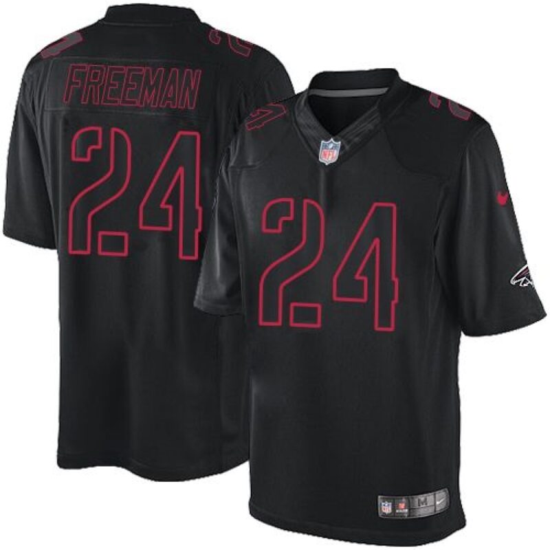 6862563df0b31_1 Falcons #24 Devonta Freeman Black Men's Stitched NFL Impact Limited Jersey