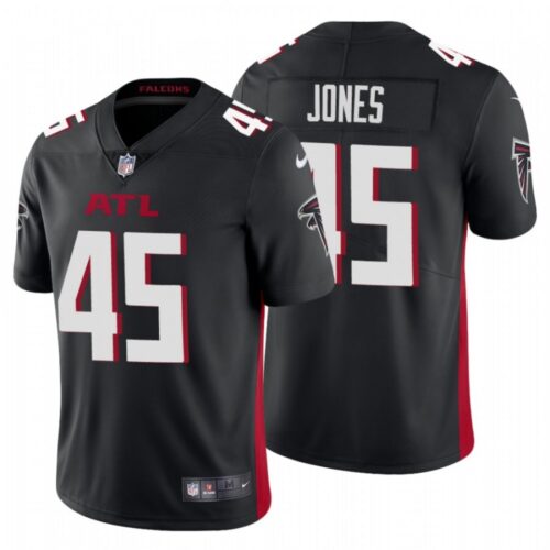 6862564bddf1d_1 Men's Atlanta Falcons #45 Deion Jones New Black Vapor Untouchable Limited Stitched Jersey