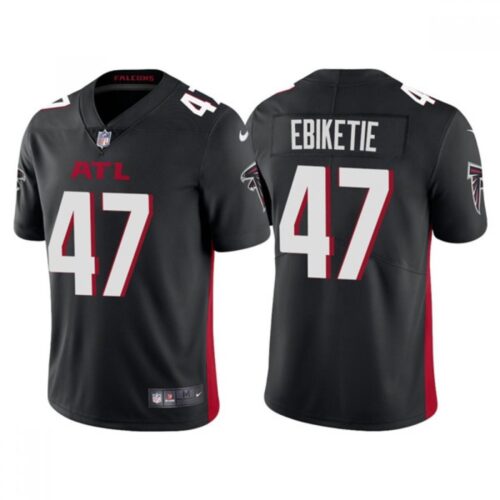 6862564f8eb4f_1 Men's Atlanta Falcons #47 Arnold Ebiketie Black Vapor Untouchable Limited Stitched Jersey