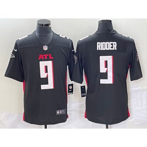 6862567279483_1 Men's Atlanta Falcons #9 Desmond Ridder New Black Vapor Untouchable Limited Stitched Jersey