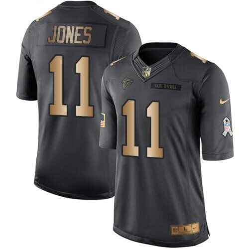 686256919a819_1 Falcons #11 Julio Jones Black Men's Stitched NFL Limited Gold Salute To Service Jersey