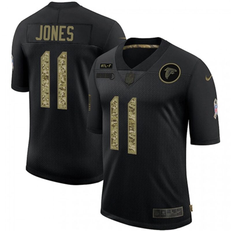 6862569c34fd7_1 Men's Atlanta Falcons #11 Julio Jones 2020 Black Camo Salute To Service Limited Stitched Jersey