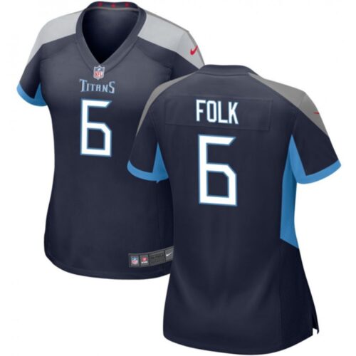 68625c132c3b8_1 Women's Tennessee Titans #6 Nick Folk Navy Stitched Football Jersey(Run Small)