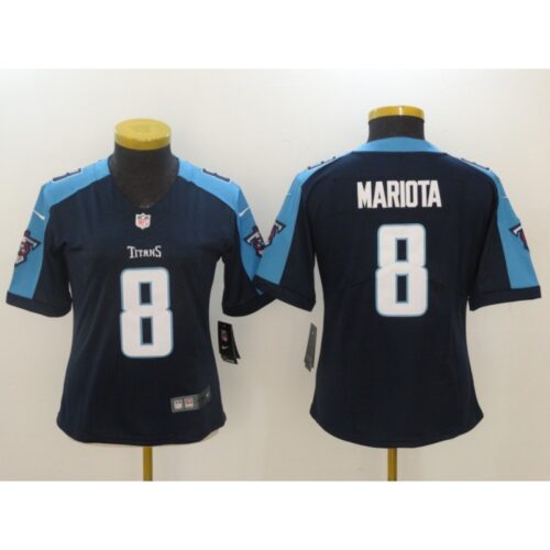68625c21d52c5_1 Women's Tennessee Titans #8 Marcus Mariota Navy New 2018 Vapor Untouchable Limited Stitched NFL Jersey