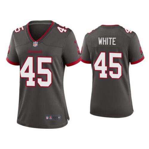 68625c485c245_1 Women's Tampa Bay Buccaneers #45 Devin White 2020 Grey Stitched Jersey(Run Small)