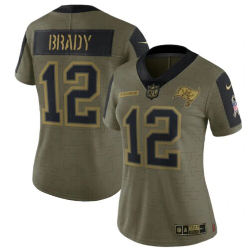 68625c9174a5f_1 Women's Tampa Bay Buccaneers #12 Tom Brady 2021 Olive Salute To Service Limited Stitched Jersey(Run Small)