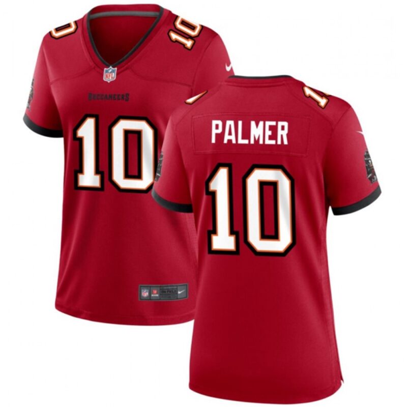68625ca46f153_1 Women's Tampa Bay Buccanee #10 Trey Palmer Red 2023 Stitched Jersey(Run Small)
