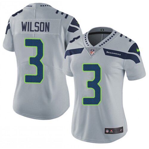 68625cdd07696_1 Women's Seattle Seahawks #3 Russell Wilson Gray Untouchable Limited Stitched Jersey(Run Small)