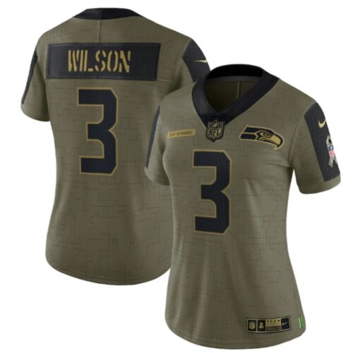68625cfecbbaf_1 Women's Seattle Seahawks #3 Russell Wilson 2021 Olive Salute To Service Limited Stitched Jersey(Run Small)