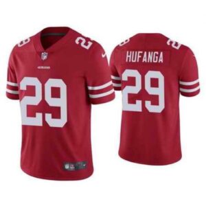 68625d58447e6_1 Women's San Francisco 49ers #29 Talanoa Hufanga Red Vapor Untouchable Limited Stitched Jersey(Run Small)