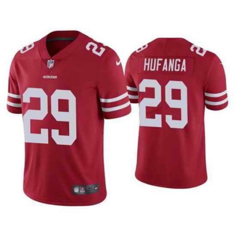 68625d58447e6_1 Women's San Francisco 49ers #29 Talanoa Hufanga Red Vapor Untouchable Limited Stitched Jersey(Run Small)