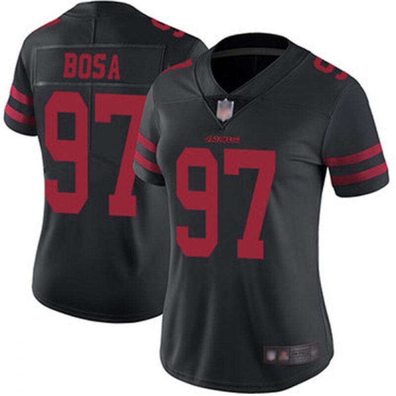 68625e1a77aa8_1 Women's NFL San Francisco 49ers #97 Nick Bosa Black Vapor Untouchable Limited Stitched Jersey