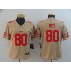 68625e4f2c0f4_1 Women's NFL San Francisco 49ers #80 Jerry Rice 2019 Gold Inverted Legend Stitched NFL Jersey(Runs Small)