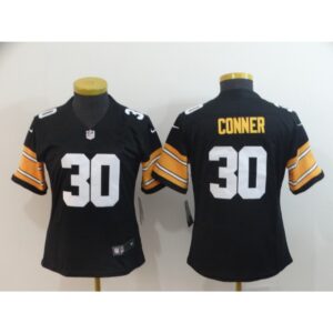 68625ec164cb8_1 Women's Pittsburgh Steelers #30 James Conner 2018 Black Vapor Untouchable Limited Stitched NFL Jersey