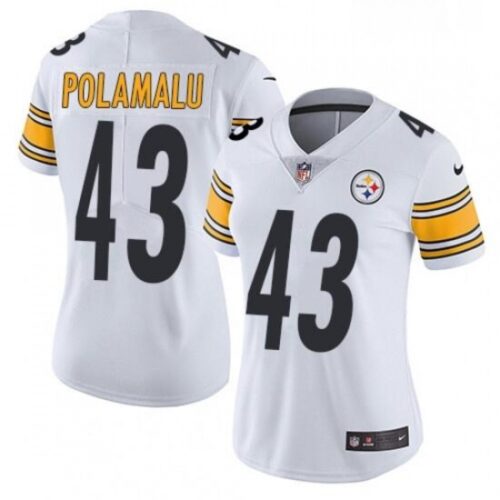 68625ec78efed_1 Women's Pittsburgh Steelers #43 Troy Polamalu White Vapor Untouchable Limited Stitched NFL Jersey(Run Small)