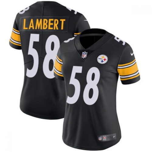 68625ed756074_1 Women's Pittsburgh Steelers #58 Jack Lambert Black Vapor Untouchable Limited Stitched NFL Jersey(Run Small)