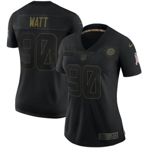 68625ef2e2eb6_1 Women's Pittsburgh Steelers #90 T. J. Watt Black Saluite To Service Limited Stitched NFL Jersey(Run Small)