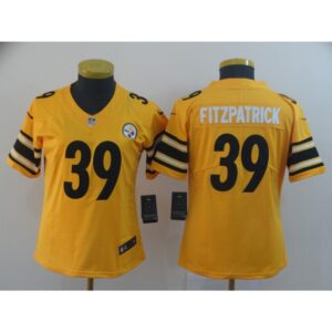 68625f0c7ed18_1 Women's Pittsburgh Steelers #39 Minkah Fitzpatrick Gold Inverted Legend Stitched NFL Jersey(Run Small)