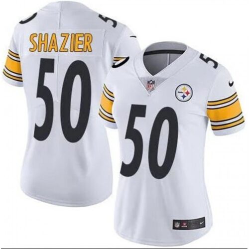 68625f46bdc9e_1 Women's Pittsburgh Steelers #50 Ryan Shazier White Vapor Untouchable Limited Stitched NFL Jersey(Run Small)