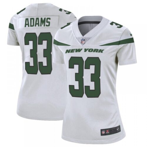 68626097a1e5f_1 Women's New York Jets #33 Jamal Adams 2019 White Vapor Untouchable Limited Stitched NFL Jersey(Run Small)