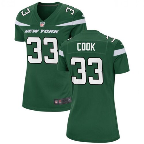 686260b270b96_1 Women's New York Jets #33 Dalvin Cook Green Stitched Football Jersey(Run Small)