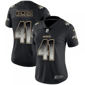 6862615cab656_1 Women's New Orleans Saints #41 Alvin Kamara Black 2019 Smoke Fashion Limited Stitched NFL Jersey(Run Small)
