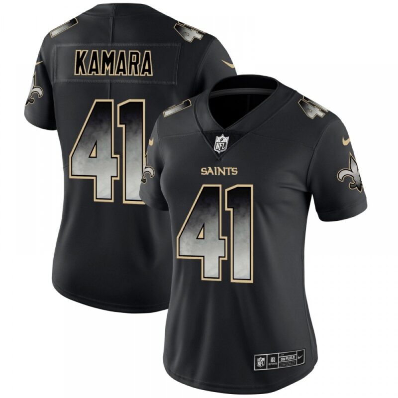 6862615cab656_1 Women's New Orleans Saints #41 Alvin Kamara Black 2019 Smoke Fashion Limited Stitched NFL Jersey(Run Small)