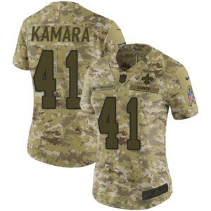 686261837d608_1 Women's New Orleans Saints #41 Alvin Kamara 2018 Camo Salute to Service Limited Stitched NFL Jersey