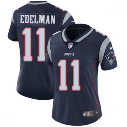 6862622794ac8_1 Women's New England Patriots #11 Julian Edelman Navy Vapor Untouchable Stitched Jersey(Run Small)