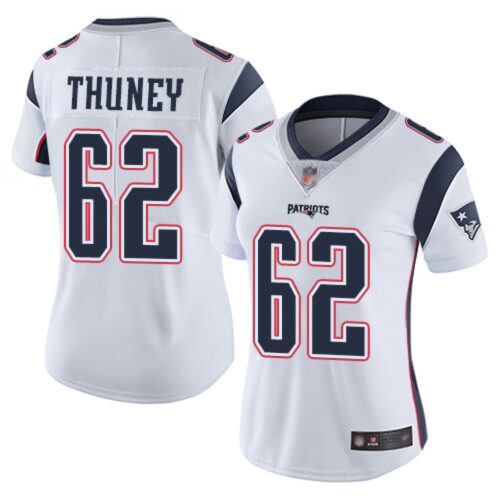 68626265d6639_1 Women's New England Patriots #62 Joe Thuney White Vapor Untouchable Limited Stitched NFL Jersey(Run Small)