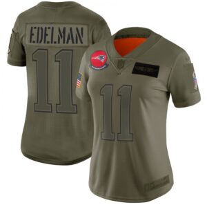 686262ace41ac_1 Women's New England Patriots #11 Julian Edelman 2019 Camo Salute To Service Stitched NFL Jersey(Run Small)