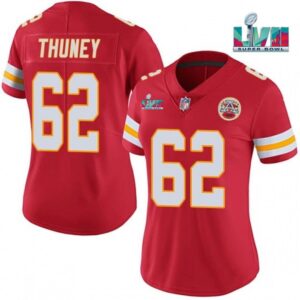 686265c6603b7_1 Women's Kansas City Chiefs #62 Joe Thuney Red Super Bowl LVII Patch Vapor Stitched Jersey(Run Small)