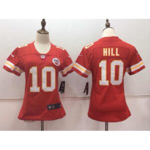 686265d280a22_1 Women's Kansas City Chiefs #10 Tyreek Hill Red Untouchable Limited Stitched NFL Jersey