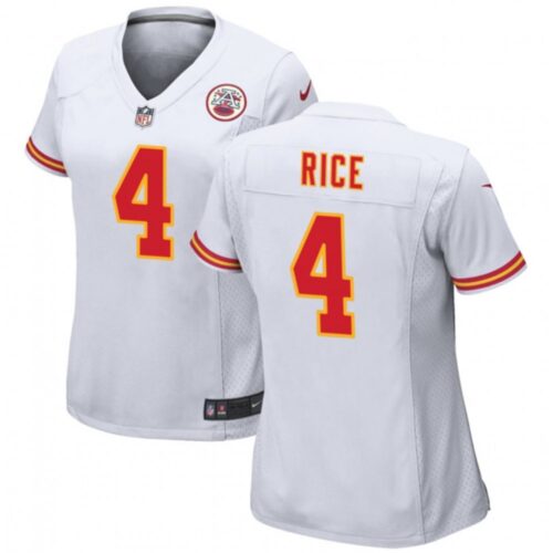 686265edf3527_1 Women's Kansas City Chiefs #4 Rashee Rice White Stitched Jersey(Run Small)