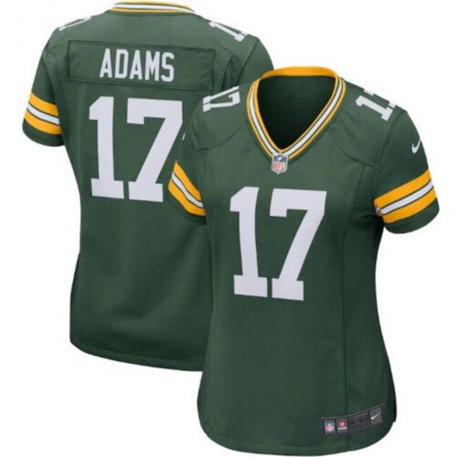 68626627303cd_1 Women's Green Bay Packers #17 Davante Adams Green Vapor Untouchable Limited Stitched Jersey(Run Small)