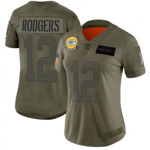 6862664520e7a_1 Women's Green Bay Packers #12 Aaron Rodgers 2019 Camo Salute To Service Stitched NFL Jersey(Run Small)