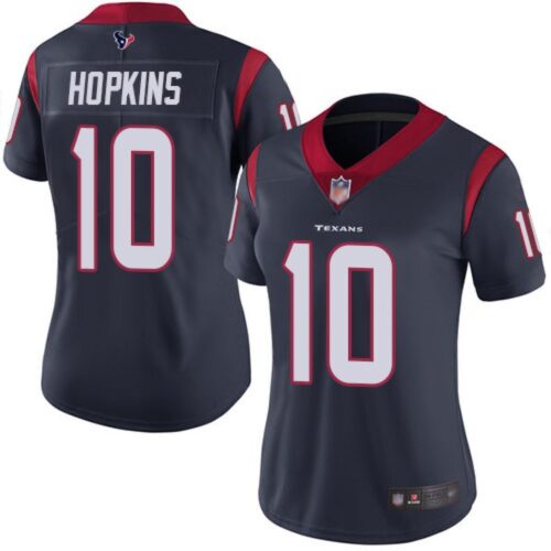 686266695ffa2_1 Women's Houston Texans #10 DeAndre Hopkins Navy Vapor Untouchable Limited Stitched NFL Jersey (Run Small)