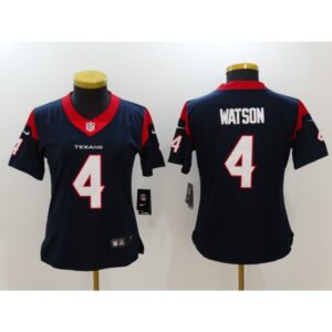 6862666c6a59c_1 Women's Houston Texans #4 Deshaun Watson Navy Blue Team Color Vapor Untouchable Limited Stitched NFL Jersey