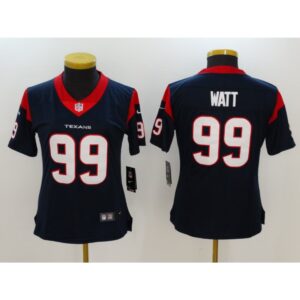 6862666f41785_1 Women's Houston Texans #99 J.J. Watt Navy Vapor Untouchable Limited Stitched NFL Jersey