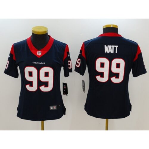 6862666f41785_1 Women's Houston Texans #99 J.J. Watt Navy Vapor Untouchable Limited Stitched NFL Jersey