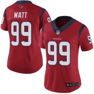 6862667aefed4_1 Women's Houston Texans #99 J.J. Watt Red Vapor Untouchable Limited Stitched Jersey (Run Small)