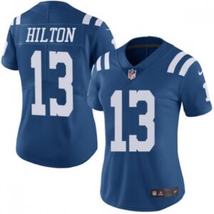 6862669906454_1 Women's Colts #13 T.Y. Hilton Blue Vapor Untouchable Limited Stitched NFL Jersey