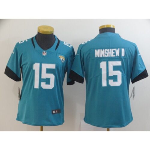 686266d126c8a_1 Women's Jacksonville Jaguars #15 Gardner Minshew II Blue Vapor Untouchable Stitched NFL Jersey(Run Small)