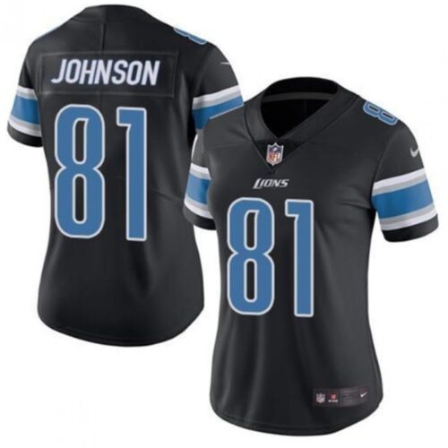 68626701828bd_1 Women's Detroit Lions #81 Calvin Johnson Black Vapor Limited Stitched Football Jersey(Run Smaller)