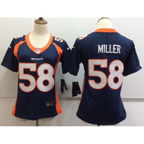 686267323f3cb_1 Women's Denver Broncos #58 Von Miller Blue Untouchable Limited Stitched NFL Jersey
