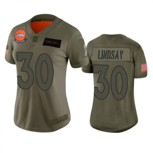 686267355e254_1 Women's Denver Broncos #30 Phillip Lindsay 2019 Camo Salute To Service Limited NFL Stitched NFL Jersey(Run Small)