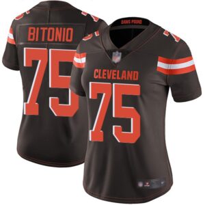 68626908c964b_1 Women's Cleveland Browns #75 Joel Bitonio Brown Vapor Untouchable Limited Stitched NFL Jersey(Run Small)