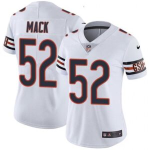 68626a1d31170_1 Women's Chicago Bears #52 Khalil Mack Navy Vapor Untouchable Limited Stitched NFL Jersey