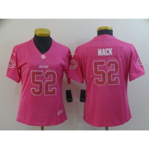 68626a4875d11_1 Women's Chicago Bears #52 Khalil Mack Pink Vapor Untouchable Limited Stitched NFL Jersey