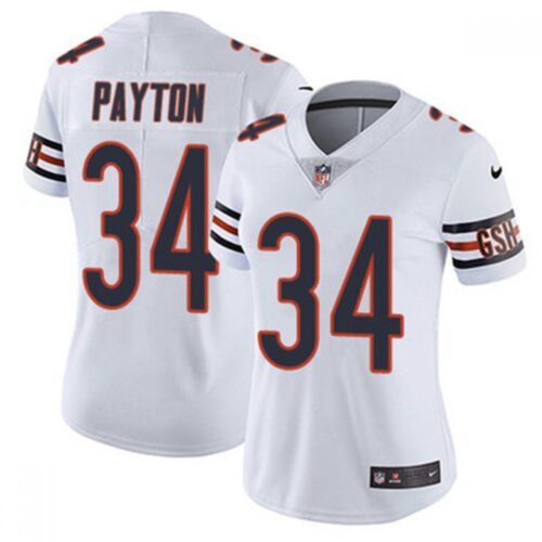 68626a60a5f78_1 Women's Chicago Bears #34 Walter Payton White Vapor untouchable Limited Stitched Jersey(Run Small)